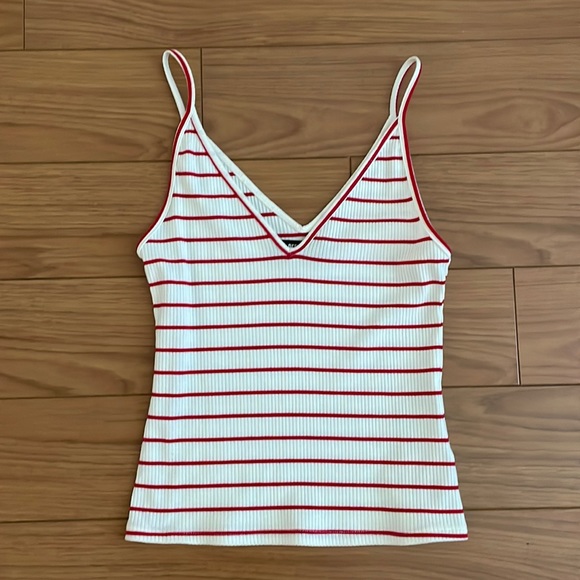 Reformation - Riley ribbed tank top, size small. *worn once! - Picture 1 of 3